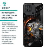 Aggressive Lion Glass Case for Redmi 10