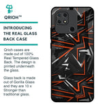 Vector Art Glass Case for Redmi 10