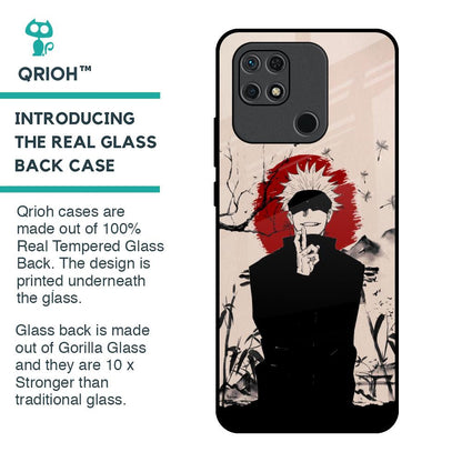 Manga Series Glass Case for Redmi 10