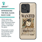 Luffy Wanted Glass Case for Redmi 10