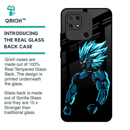 Pumped Up Anime Glass Case for Redmi 10