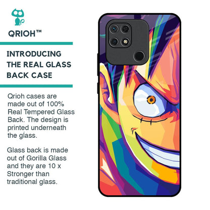 Monkey Wpap Pop Art Glass Case for Redmi 10
