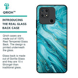 Ocean Marble Glass Case for Redmi 10