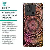 Floral Mandala Glass Case for Redmi 10