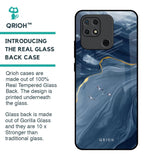 Deep Ocean Marble Glass Case for Redmi 10