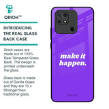 Make it Happen Glass Case for Redmi 10