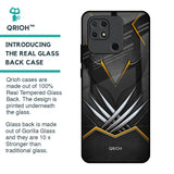 Black Warrior Glass Case for Redmi 10
