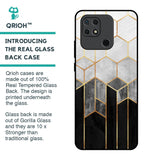 Tricolor Pattern Glass Case for Redmi 10