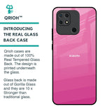 Pink Ribbon Caddy Glass Case for Redmi 10