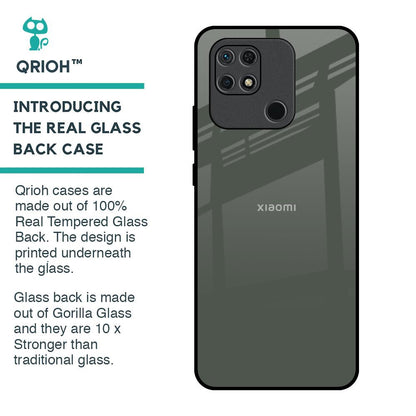 Charcoal Glass Case for Redmi 10