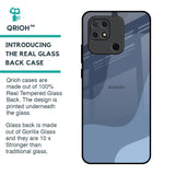 Navy Blue Ombre Glass Case for Redmi 10