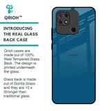 Cobalt Blue Glass Case for Redmi 10