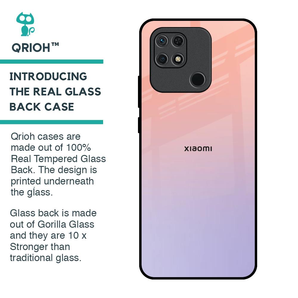 Dawn Gradient Glass Case for Redmi 10