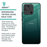 Palm Green Glass Case For Redmi 10