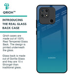 Celestial Blue Glass Case For Redmi 10