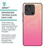 Pastel Pink Gradient Glass Case For Redmi 10