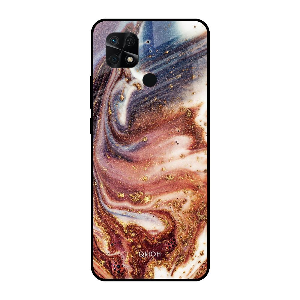 Exceptional Texture Redmi 10 Glass Cases & Covers Online