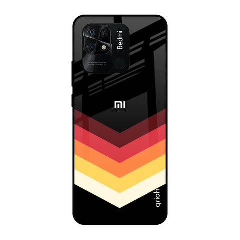 Abstract Arrow Pattern Redmi 10 Glass Cases & Covers Online