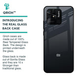Stone Grey Glass Case For Redmi 10