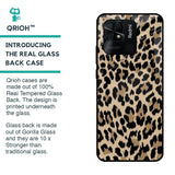 Leopard Seamless Glass Case For Redmi 10