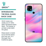 Colorful Waves Glass case for Redmi 10