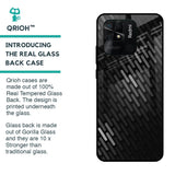 Dark Abstract Pattern Glass Case For Redmi 10