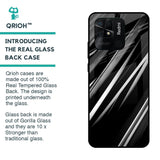 Black & Grey Gradient Glass Case For Redmi 10