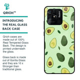 Avocado Green Glass Case For Redmi 10