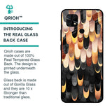 Bronze Abstract Glass Case for Redmi 10