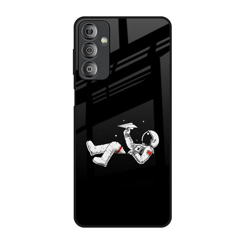 Space Traveller Samsung Galaxy F23 5G Glass Back Cover Online