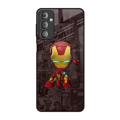 Angry Baby Super Hero Samsung Galaxy F23 5G Glass Back Cover Online