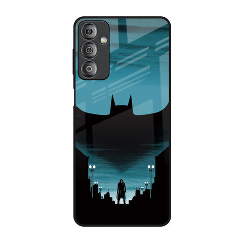 Cyan Bat Samsung Galaxy F23 5G Glass Back Cover Online