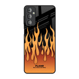 Fire Flame Samsung Galaxy F23 5G Glass Back Cover Online