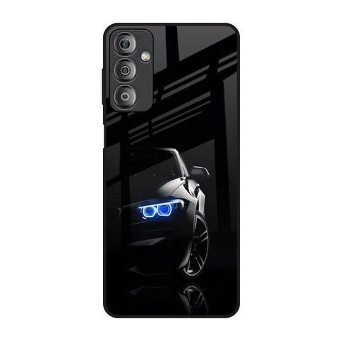Car In Dark Samsung Galaxy F23 5G Glass Back Cover Online
