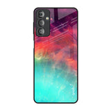 Colorful Aura Samsung Galaxy F23 5G Glass Back Cover Online