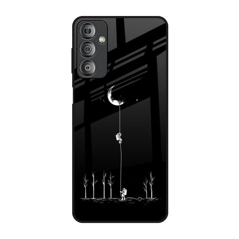 Catch the Moon Samsung Galaxy F23 5G Glass Back Cover Online