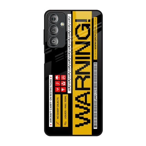 Aircraft Warning Samsung Galaxy F23 5G Glass Back Cover Online