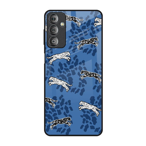 Blue Cheetah Samsung Galaxy F23 5G Glass Back Cover Online