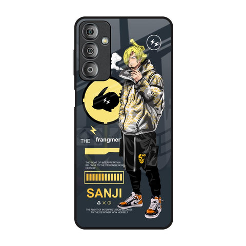 Cool Sanji Samsung Galaxy F23 5G Glass Back Cover Online