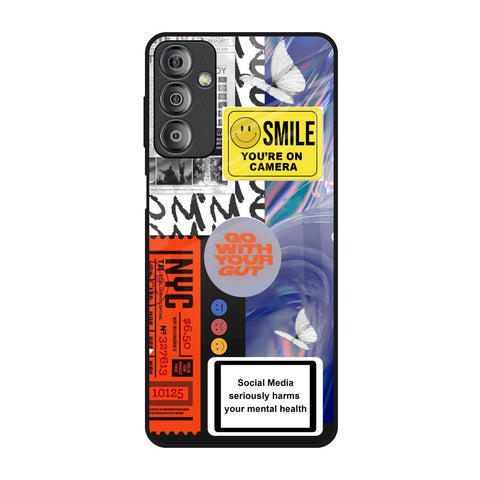 Smile for Camera Samsung Galaxy F23 5G Glass Back Cover Online