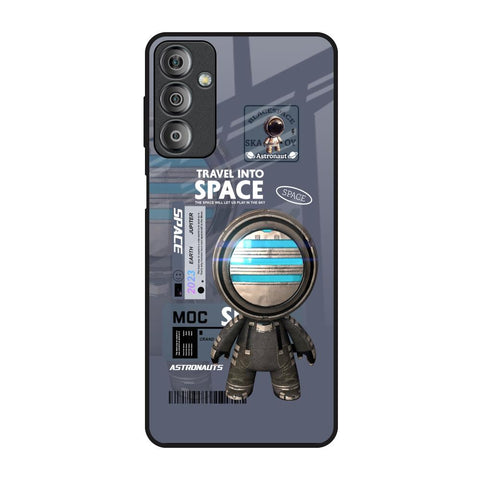 Space Travel Samsung Galaxy F23 5G Glass Back Cover Online