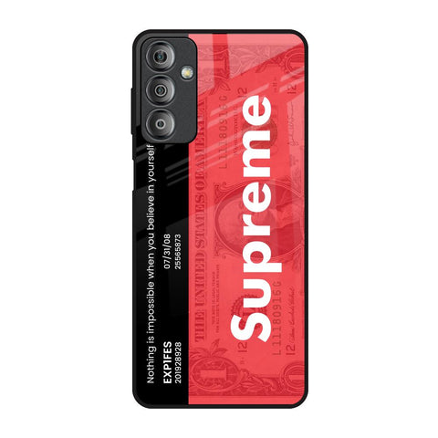 Supreme Ticket Samsung Galaxy F23 5G Glass Back Cover Online