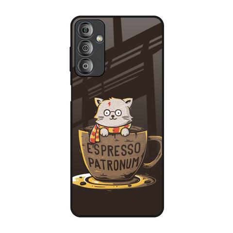 Tea With Kitty Samsung Galaxy F23 5G Glass Back Cover Online