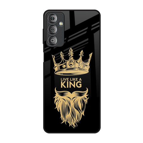 King Life Samsung Galaxy F23 5G Glass Back Cover Online