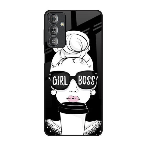 Girl Boss Samsung Galaxy F23 5G Glass Back Cover Online