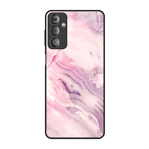 Diamond Pink Gradient Samsung Galaxy F23 5G Glass Back Cover Online