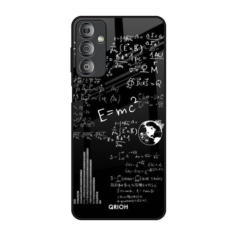 Funny Math Samsung Galaxy F23 5G Glass Back Cover Online