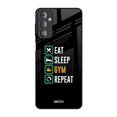 Daily Routine Samsung Galaxy F23 5G Glass Back Cover Online