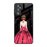 Fashion Princess Samsung Galaxy F23 5G Glass Back Cover Online