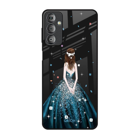Queen Of Fashion Samsung Galaxy F23 5G Glass Back Cover Online